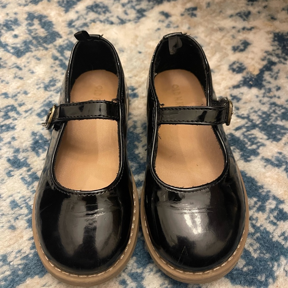 Classic Black Kids Mary Jane Shoes